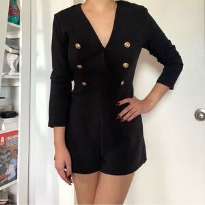 DO+BE Black Romper